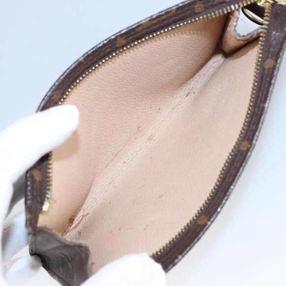 LOUIS VUITTON Monogram Bucket PM Accessory Pouch LV Auth 102293 - Picture 10 of 16